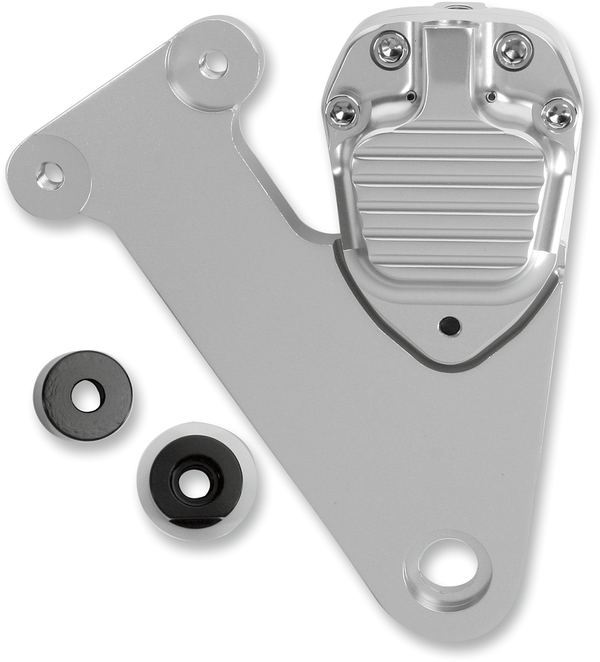 GMA Engineering GMA-205 2-Piston Custom Rear Brake B-Caliper Kit - Classic Clear Anodized - sxspowersports