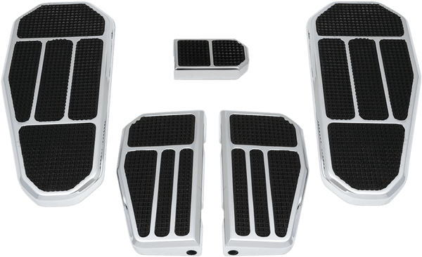 GMA Engineering GMA-FB-200CK Boot Hill Floorboards Kit - Chrome - sxspowersports
