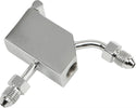Goodridge PGD-MANIFOLD Universal Rear Brake Tee - Chrome - sxspowersports