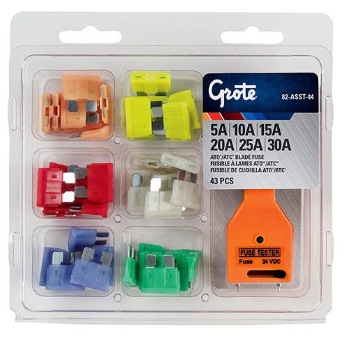 GROTE 82-ASST-44 ATC Blade Style Fuses - sxspowersports