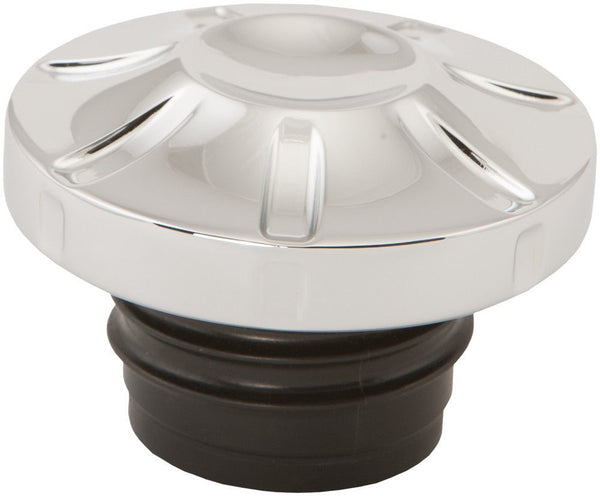 HardDrive 0210-2036-CH Vented Dash Gas Cap - Chrome - sxspowersports