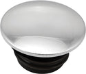 HardDrive 03-0316A-B Screw in Smooth Non-Vented Gas Cap - Chrome - sxspowersports