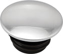 HardDrive 03-0316A-B Screw in Smooth Non-Vented Gas Cap - Chrome - sxspowersports