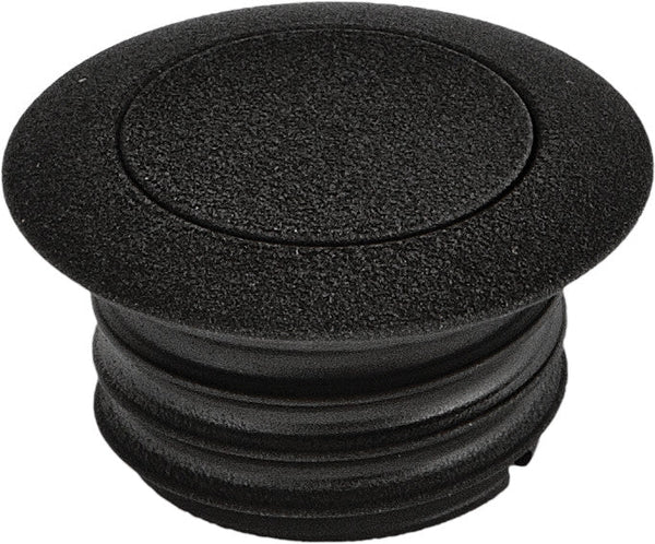 HardDrive 03-0328B-A Pop-up Screw in Smooth Vented Gas Cap - Wrinkle Black - sxspowersports