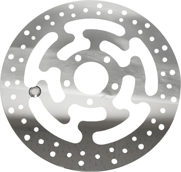 HardDrive 11-057 Touring Front Brake Rotor - 11.8in. - Polished - sxspowersports