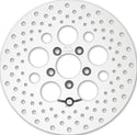 HardDrive 11-063 Touring Rear Brake Rotor - 11.8in. - Polished - sxspowersports