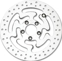 HardDrive 11-066 Touring Rear Brake Rotor - 11.8in. - Polished - sxspowersports