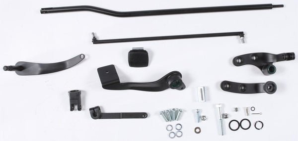 HardDrive 121023 Forward Control Kit with Black Mounting Plate without Shifter Pegs - sxspowersports