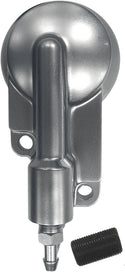 HardDrive 14-0050 Oil Filter Housing with Fitting - Chrome - sxspowersports
