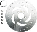 HardDrive 144671 Rear Super Flow Brake Rotor - 10.5in. - Machined - sxspowersports