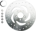 HardDrive 144671 Rear Super Flow Brake Rotor - 10.5in. - Machined - sxspowersports