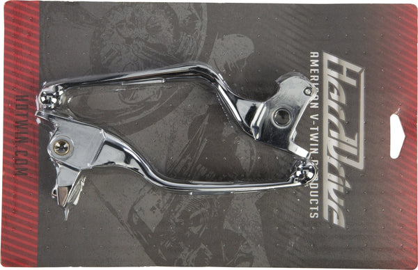 HardDrive 148062 Custom Levers - 3-Slot - Chrome - sxspowersports
