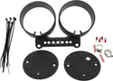 HardDrive 169390 Dual Gauge Mount Bracket Kit - Black - sxspowersports