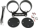 HardDrive 169390 Dual Gauge Mount Bracket Kit - Black - sxspowersports