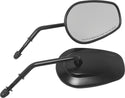 HARDDRIVE 18-501BK HardDrive Mirror Oe Style Tapered Short Stem Black - sxspowersports