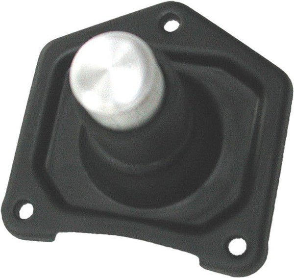 HardDrive 19-0401B Solenoid End Cover/Starter Button - Wrinkle Black - sxspowersports