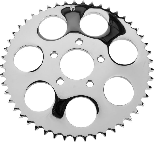 HardDrive 201658 Rear Sprocket - 49T - Chrome - sxspowersports
