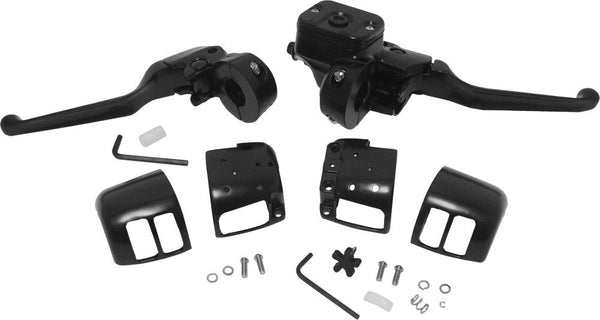 HardDrive 26-094BK Handlebar Controls without Switches - 11/16in. - Black - sxspowersports