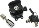 HardDrive 27-042BK Side Hinge Ignition Switch with Fork Lock - Black - sxspowersports