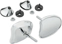 HARDDRIVE 270332 HardDrive Tapered Faring Mirrors Chrome - sxspowersports