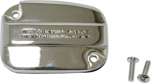 HardDrive 29-062 Clutch Master Cylinder Cover with Gasket - Chrome - sxspowersports