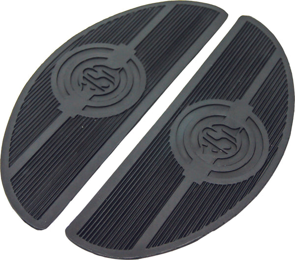 HardDrive 30-151A Floorboard Pads - Oval with USA Logo - sxspowersports