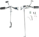 HardDrive 35-0215CK Forward Control Kit with Rubber Band Style Footpeg - Chrome - sxspowersports
