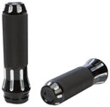 HardDrive 354127 Fly By Wire Throttle Venom Custom Grips - Raw Cut - Black - sxspowersports