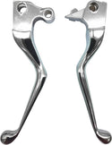 HardDrive 53830 Custom Levers - Smooth - Chrome - sxspowersports