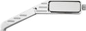 HARDDRIVE 60-6201L HardDrive Rec Ball End Grooved Mirror Billet L 3.5"X1.25" - sxspowersports