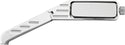 HARDDRIVE 60-6201L HardDrive Rec Ball End Grooved Mirror Billet L 3.5"X1.25" - sxspowersports