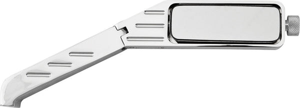 HARDDRIVE 60-6201L HardDrive Rec Ball End Grooved Mirror Billet L 3.5"X1.25" - sxspowersports