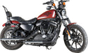 HardDrive 62016 Sportster Muffler - Chrome with Black End Cap - sxspowersports