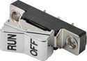 HardDrive 85926 Run-Off Rocker Switch - Chrome - sxspowersports