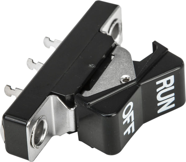 HardDrive 85937 Black Switch Run/Off White Letters - sxspowersports
