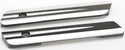 HardDrive HE-104611-A Saddlebag Latch Covers - Machined Finish Black - sxspowersports
