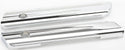 HardDrive HE-104611-E Saddlebag Latch Covers - Machined Finish Chrome - sxspowersports