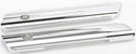 HardDrive HE-104611-E Saddlebag Latch Covers - Machined Finish Chrome - sxspowersports