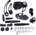 Hawg Halters Inc FCK-F14AS-FR-SE Adjustable Forward Control Kits - Black Anodized - sxspowersports