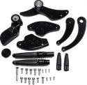 Hawg Halters Inc FCK-S18A-FR Forward Control Kits - Black Anodized - sxspowersports