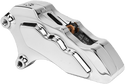 Hawg Halters Inc LHDGAB6013 6-Piston Dual Disc Front Brake Caliper - Black Anodized - sxspowersports