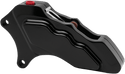 Hawg Halters Inc LHSAB6013 6-Piston Single Disc Front Brake Caliper - Black - sxspowersports