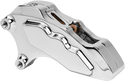 Hawg Halters Inc LHSCC6013 6-Piston Single Disc Front Brake Caliper - Chrome - sxspowersports