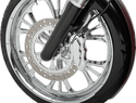 Hawg Halters Inc LHSCC6013 6-Piston Single Disc Front Brake Caliper - Chrome - sxspowersports