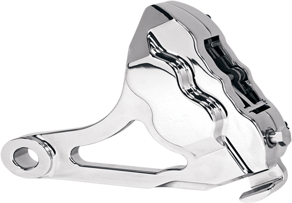 Hawg Halters Inc RKSTCC506 4 Piston Rear Brake Caliper Kit - Chrome - sxspowersports