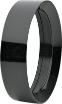 Headwinds 1-7028VZA Nacelle Bezel - Vampire - 3 5/8in Long - Black - sxspowersports