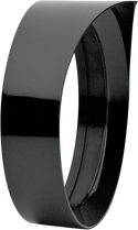 Headwinds 1-7028VZA Nacelle Bezel - Vampire - 3 5/8in Long - Black - sxspowersports