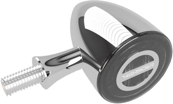 HIGHSIDER 254-347 Rocket Bullet LED Lights - sxspowersports