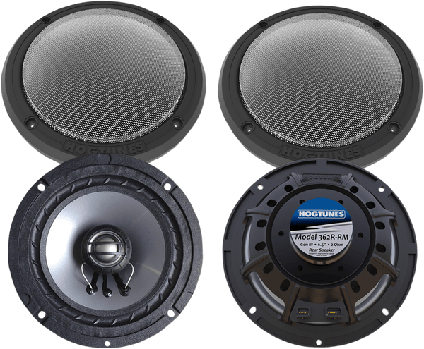 Hogtunes 462R-RM 6.5in. Rear Replacement Speakers - sxspowersports