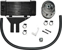 Jagg 750-2580 Horizontal 10 Row Oil Cooler - Low Mount - Chrome - sxspowersports